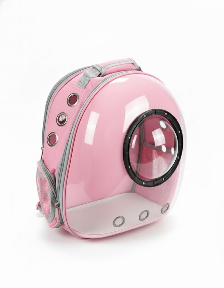 Mochila para mascotas sate A-MM1814 rosada