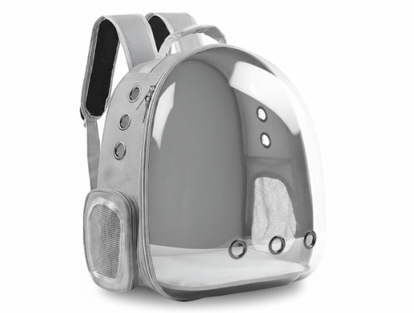Mochila para mascotas sate A-MM1803 gris
