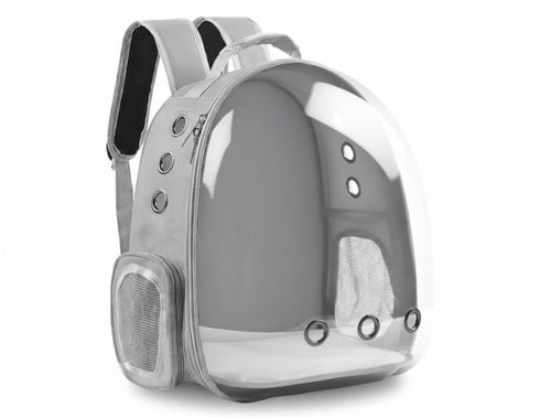 Mochila para mascotas sate A-MM1803 gris