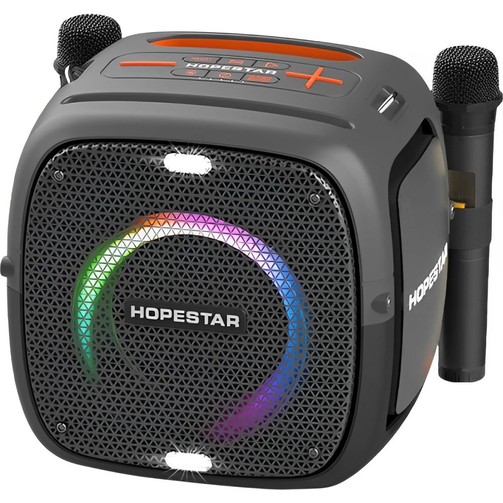Speaker SATE Hopestar Party One HS-1324 portátil con luces LED