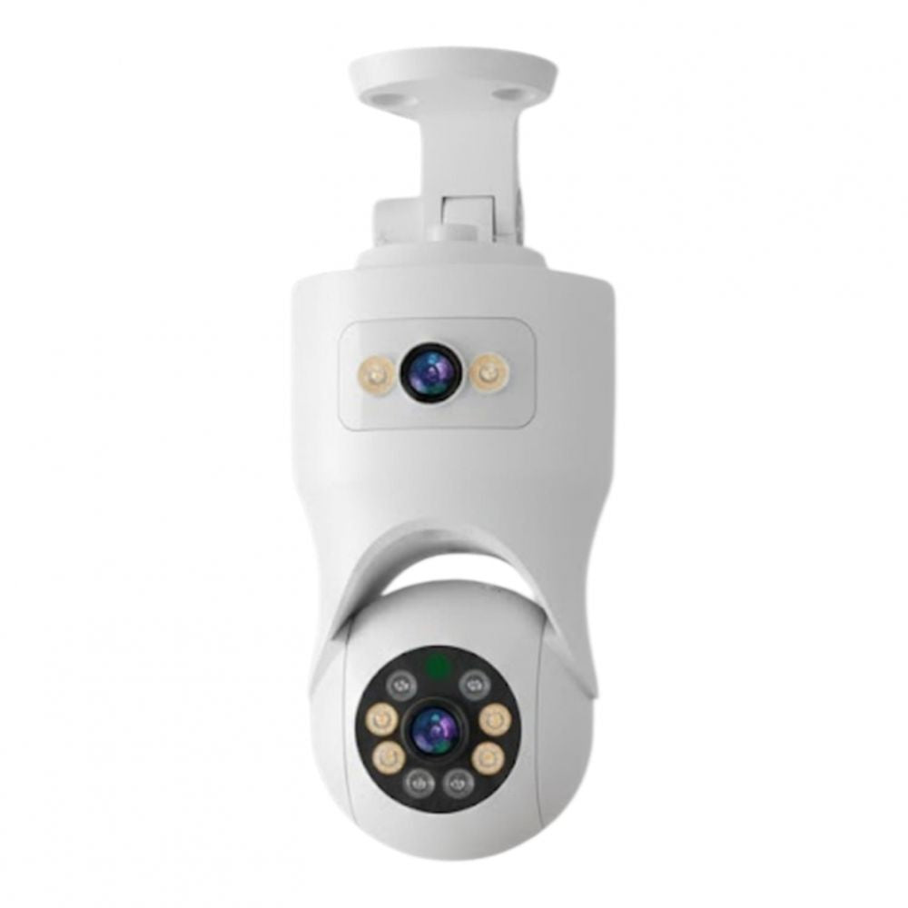 Cámara de Seguridad IP Doble Cámara 4MP Sate CAM8004D