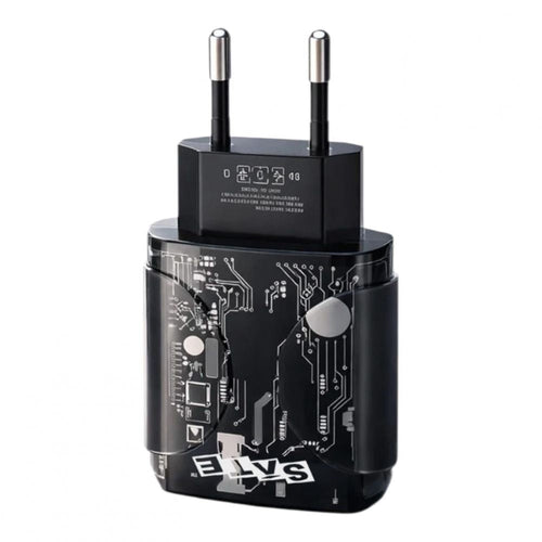 Adaptador cargador SATE A-CC1203 con puertos USB y Tipo C carga rápida