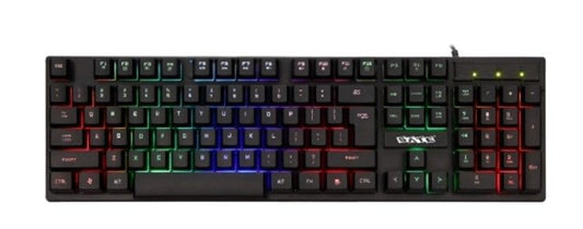 Teclado USB Multimedia LIGHT AK-892 Español 104 Teclas